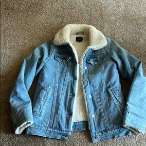 Goldie Shearling Denim Jacket (XS)